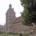 Blick von der Schlosskapelle zum Sterndeuterturm